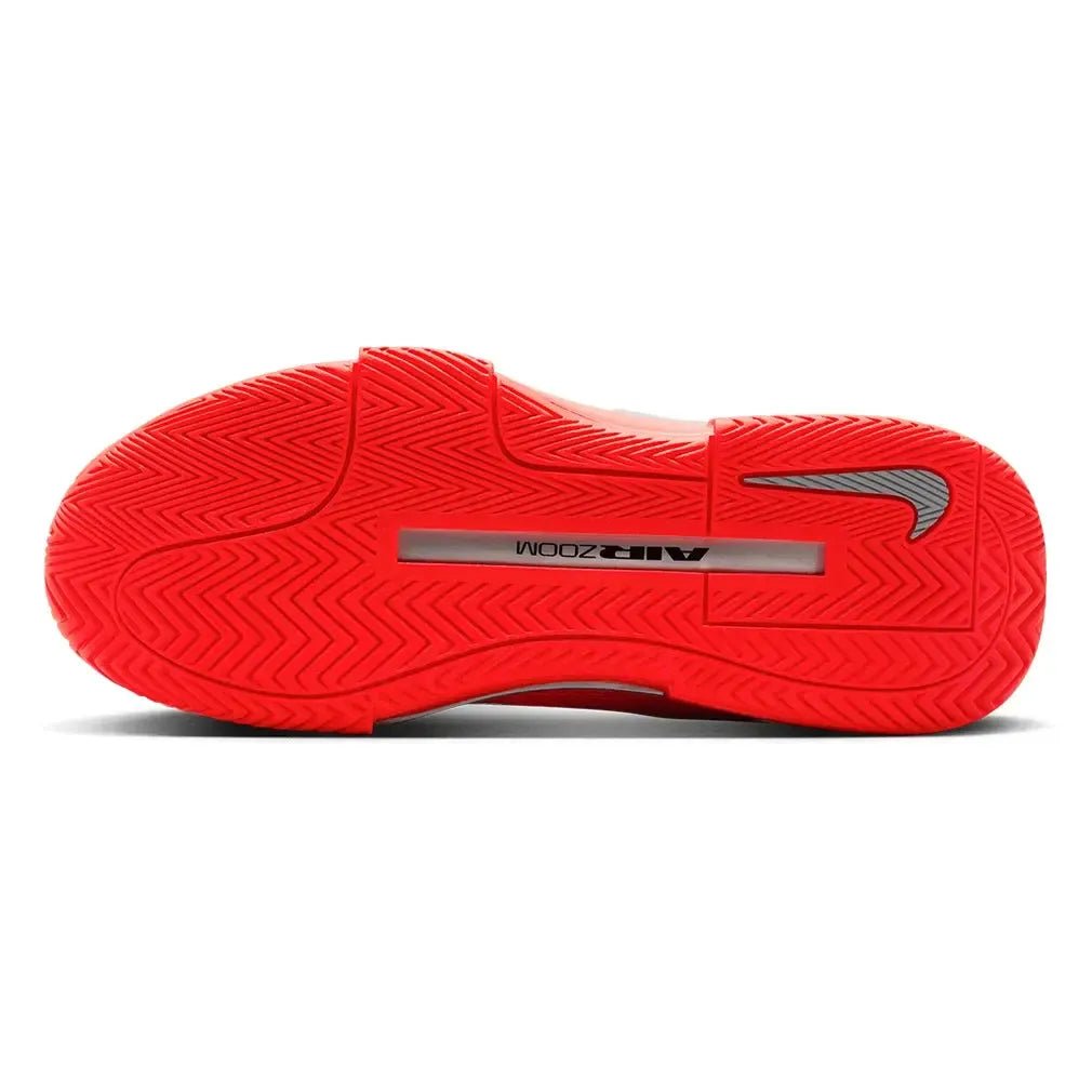 Women's Zoom GP Challenge 1 PRM New York Tennis Shoes Bright Crimson and Metallic SilverTienda Tennis