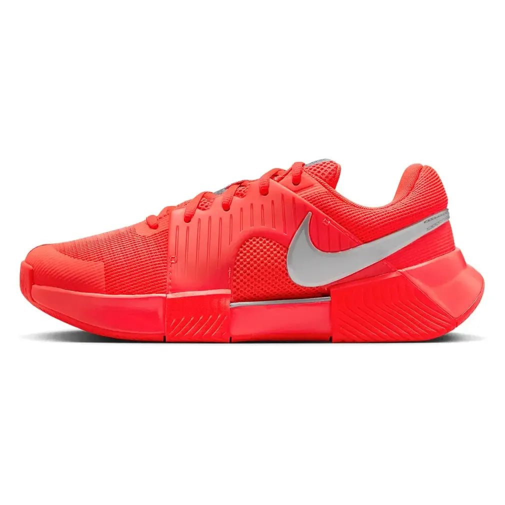 Women's Zoom GP Challenge 1 PRM New York Tennis Shoes Bright Crimson and Metallic SilverTienda Tennis