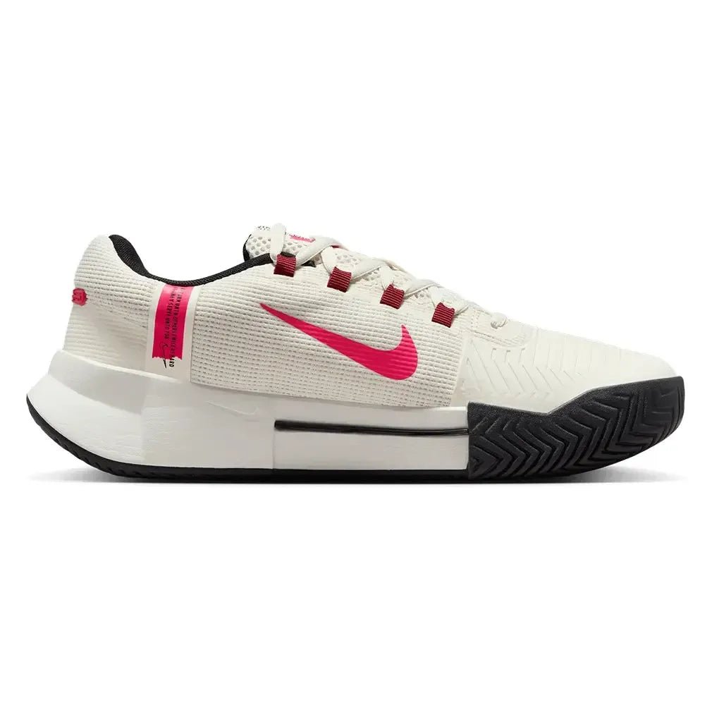 Women's Zoom GP Challenge 1 Tennis Shoes Pale Ivory and Rush PinkTienda Tennis