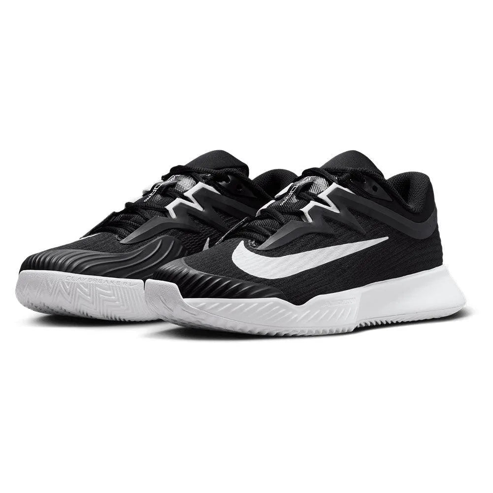 Women's Zoom Vapor Pro 3 Clay Tennis Shoes Black and WhiteTienda Tennis