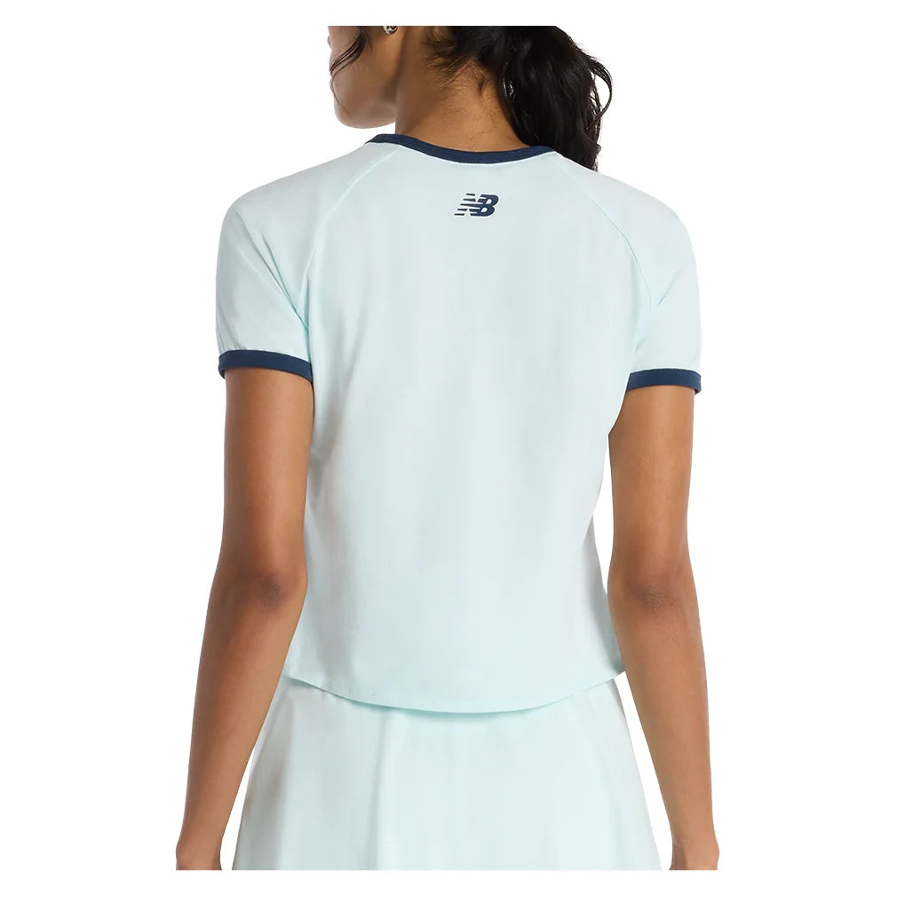 Women's Tournament Novelty Tennis Top Glint Blue