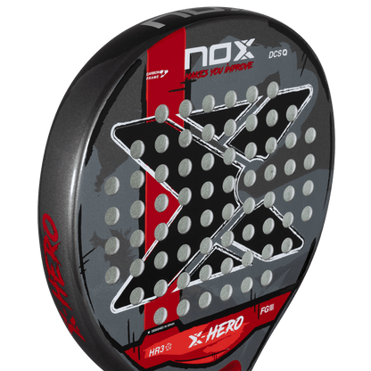 NOX X Hero Red 2026 Padel Racket