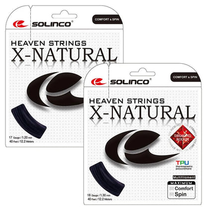 X - Natural Tennis String BlackTienda Tennis