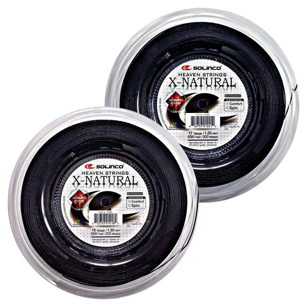X - Natural Tennis String Reel BlackTienda Tennis