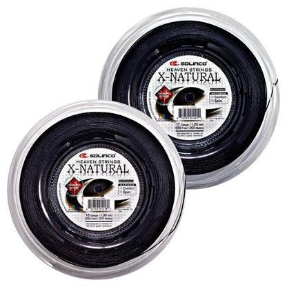 X - Natural Tennis String Reel BlackTienda Tennis