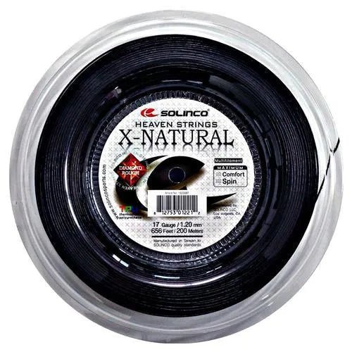 X - Natural Tennis String Reel BlackTienda Tennis