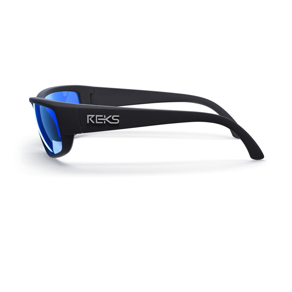 Reks Wrap Large Prescription Polarized Polycarbonate Sunglasses