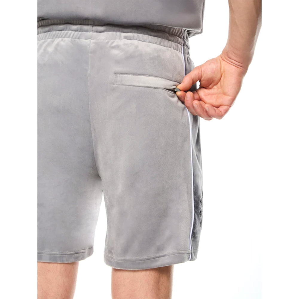 Sergio Tacchini Cresta Velour Short | Sleet
