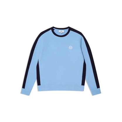 Sergio Tacchini Volo Crewneck | Della Robbia Blue