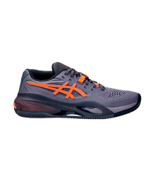 Padel Shoes Asics Gel-Resolution X Clay Greyish Purple/Nova Orange 2025