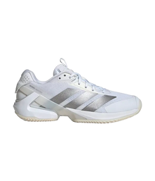 Padel Shoes Adidas adizero Ubersonic 5 CL Mujer Blanco/Plata 2025