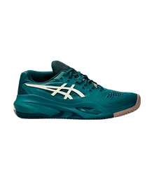 Padel Shoes Asics Gel-Resolution X Clay Saxon Green/Birch 2025