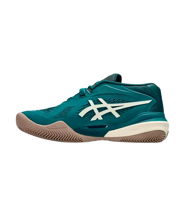 Padel Shoes Asics Gel-Resolution X Clay Saxon Green/Birch 2025