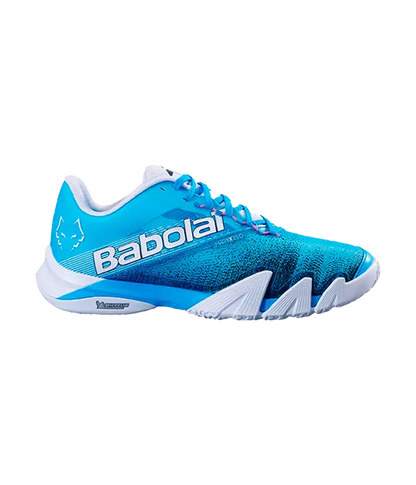 Padel Shoes Babolat Jet Premura 2 Junior Cyan Blue/White