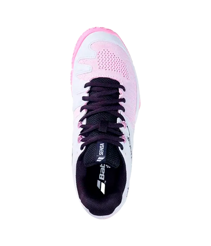 Padel Shoes Babolat Sensa Mujer White/Lilac 2025