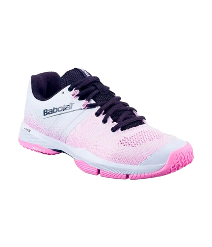 Padel Shoes Babolat Sensa Mujer White/Lilac 2025