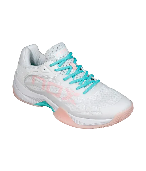 Padel Shoes NOX AT10 Lux White/Potpurri