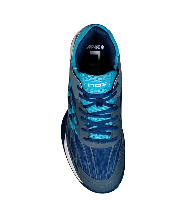 Padel Shoes NOX AT10 Lux Stone/Bonnie Blue