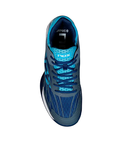 Padel Shoes NOX AT10 Lux Stone/Bonnie Blue
