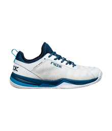 Padel Shoes NOX Nerbo White/Swedish Blue