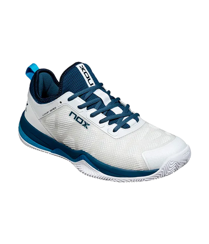 Padel Shoes NOX Nerbo White/Swedish Blue