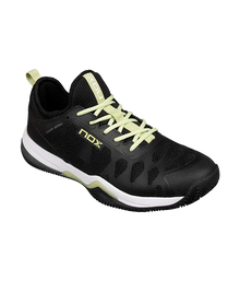 Padel Shoes NOX NERBO Black/Soft Lime