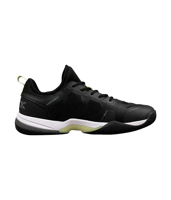 Padel Shoes NOX NERBO Black/Soft Lime