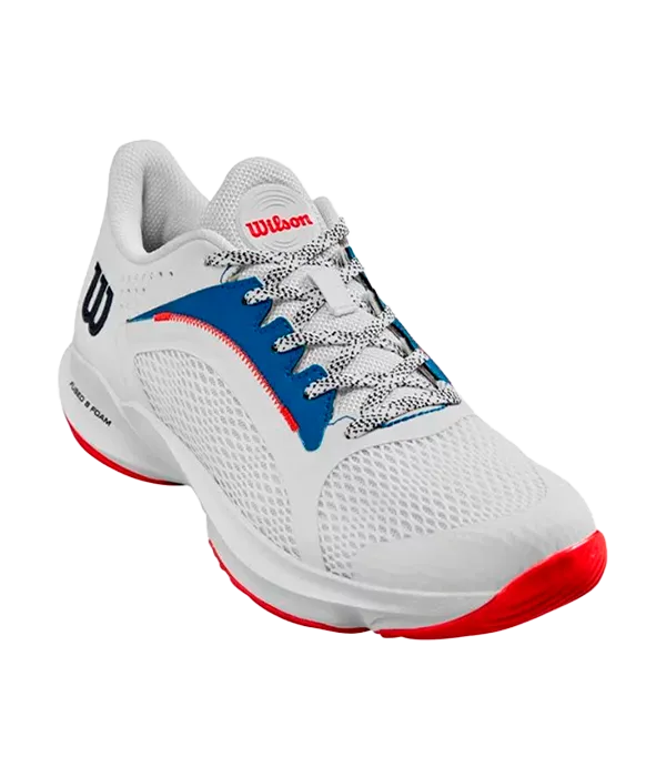 Padel Shoes Wilson Hurakn 2.0 Mujer White/D V Blue/Wilson Red