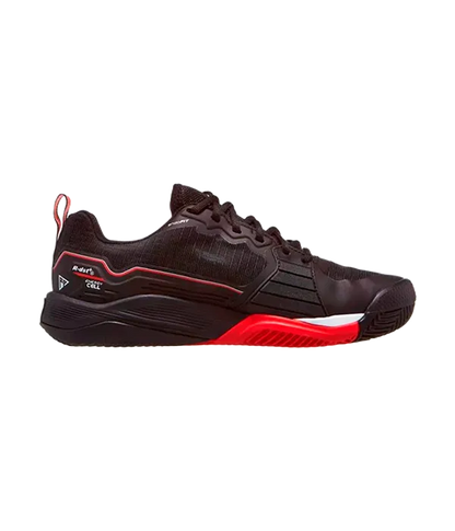 Padel Shoes Wilson Rush Pro 4.5 Clay Black/Infrared/White 2025