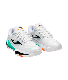 Padel Shoes Joma Slam Men 2502 White/Turquoise 2025