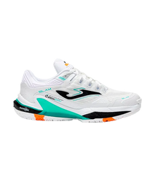 Padel Shoes Joma Slam Men 2502 White/Turquoise 2025