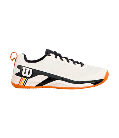 Padel Shoes Wilson Rush Pro 4.5 Clay RG White/Navy Blazer/Gum 2025