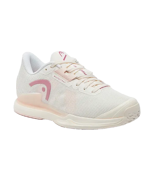 Padel Shoes HEAD Sprint Pro Clay 3.5 Mujer Chalk White/Purple