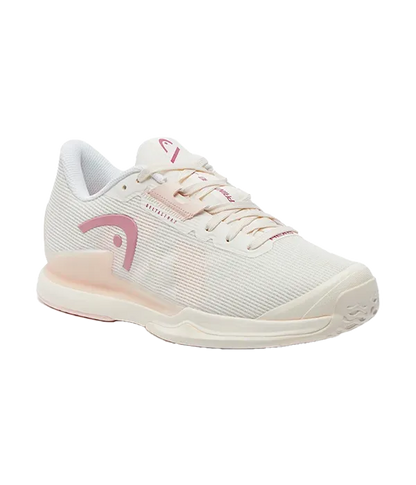 Padel Shoes HEAD Sprint Pro Clay 3.5 Mujer Chalk White/Purple
