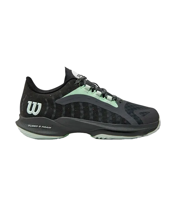 Padel Shoes Wilson Hurakn Pro Mujer Black/Ebony/Opal Blue