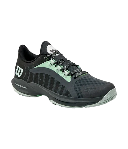 Padel Shoes Wilson Hurakn Pro Mujer Black/Ebony/Opal Blue