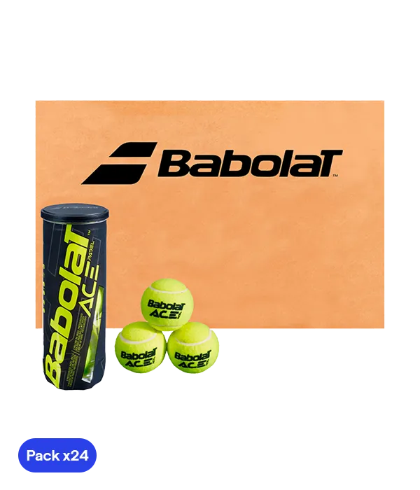 Box Balls  Babolat Ace (Pack x24)